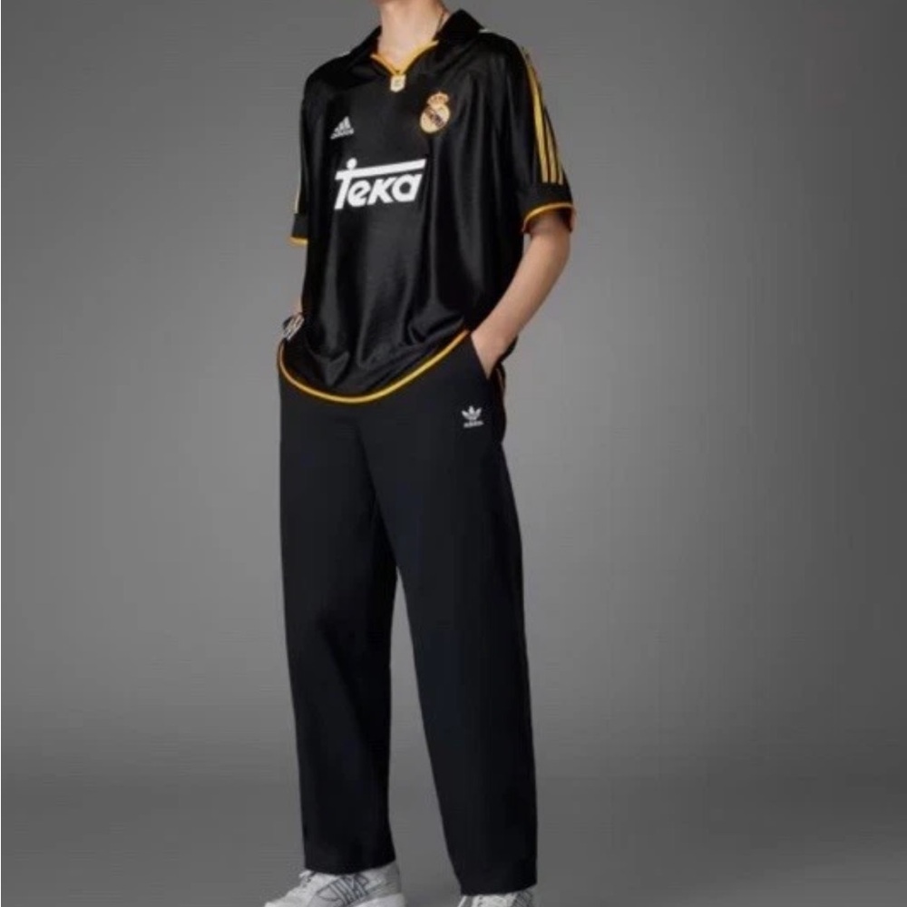Adidas Real Madrid 99/00 Away Jersey Black JW1992 Size L New Authentic